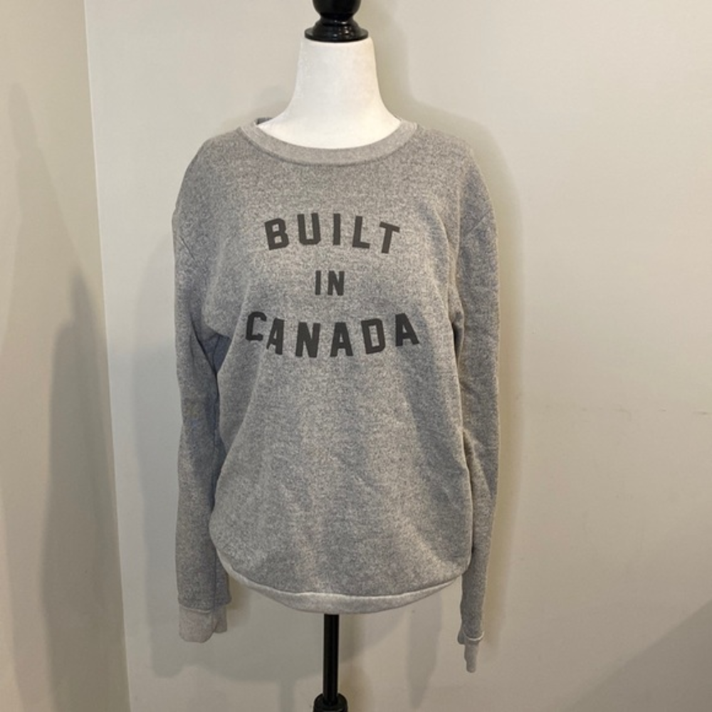 Canadian Made “Built in Canada” Crewneck